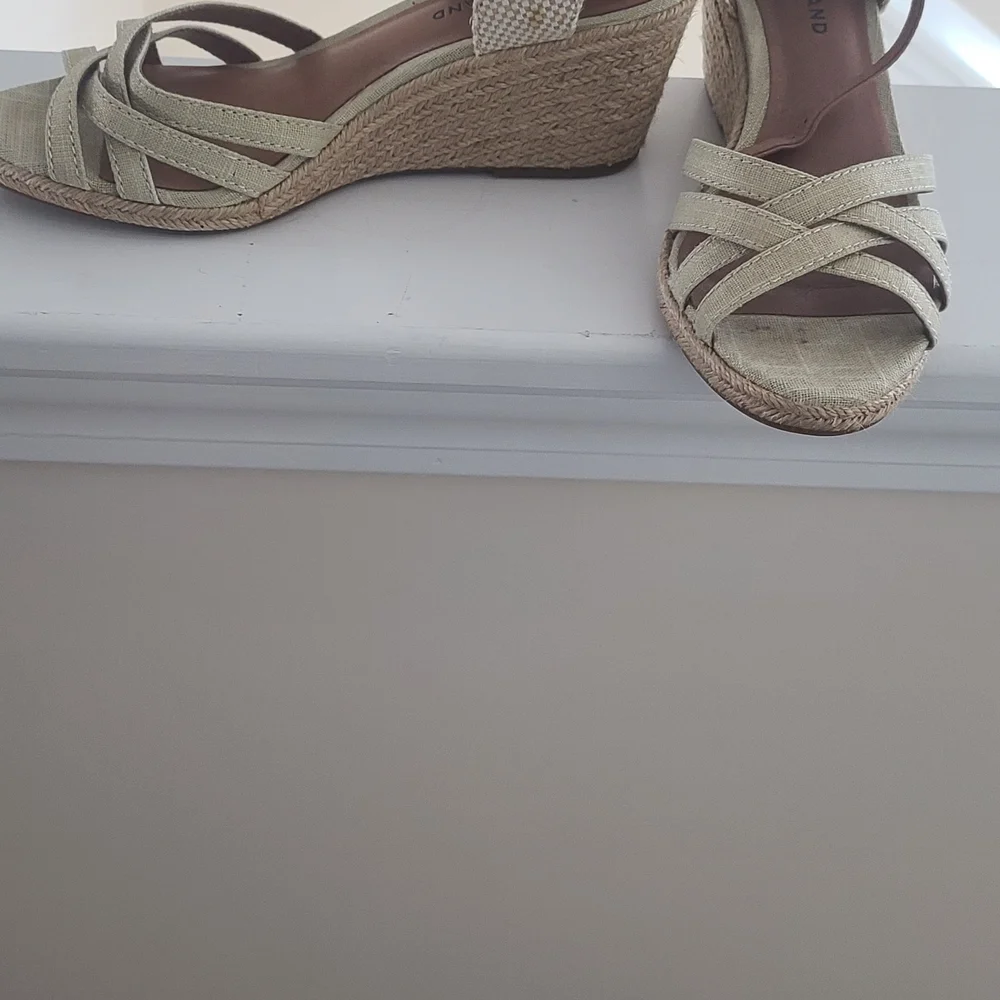 Elegant Beige and Brown Women's Sandals
